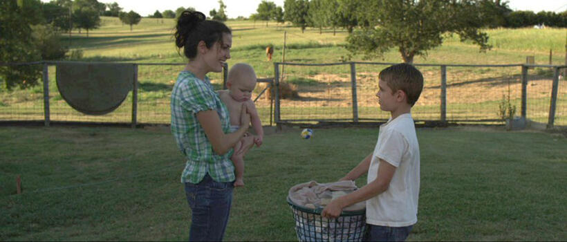 Breann Johnson and Austin Harrod in "Red Wing."