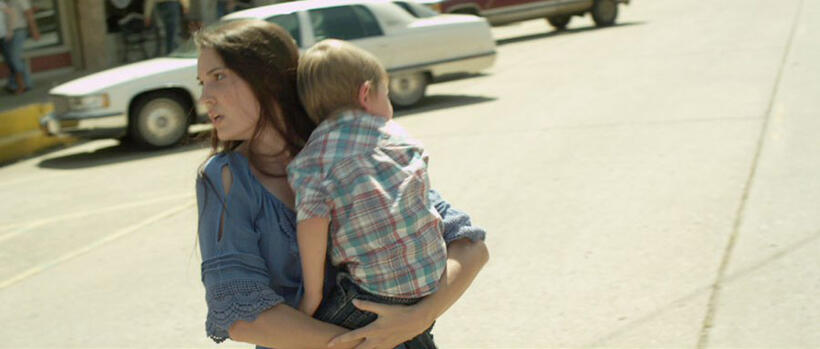Breann Johnson and Hunter Wallace in "Red Wing."