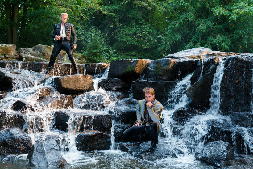 Billy Magnussen and Chris Pine in "Into the Woods."