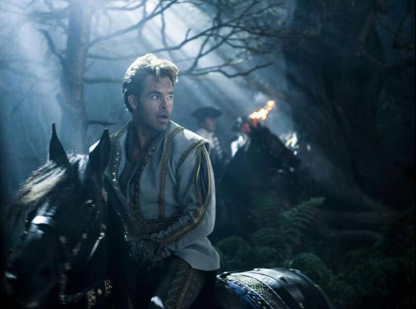 Chris Pine as Cinderella's Prince in "Into the Woods."