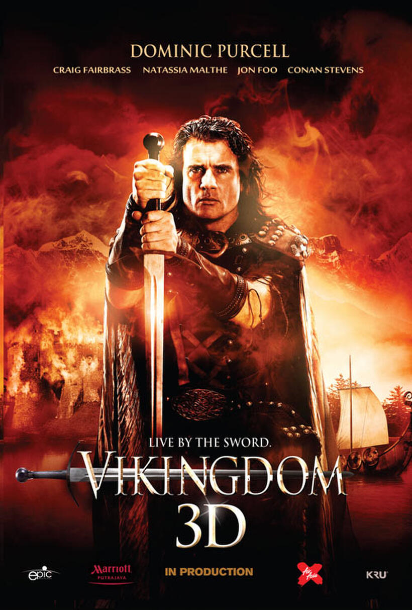 Poster art for "Vikingdom."