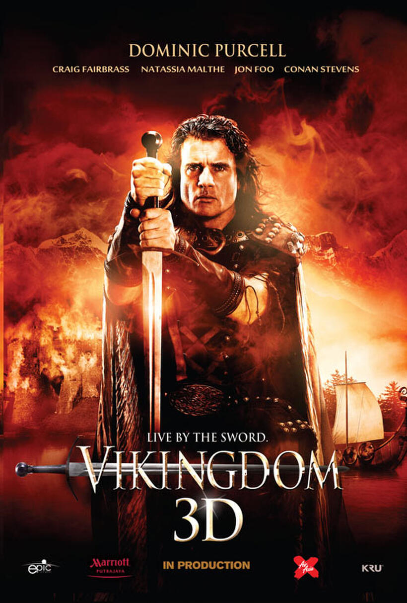 Poster art for "Vikingdom 3D,"