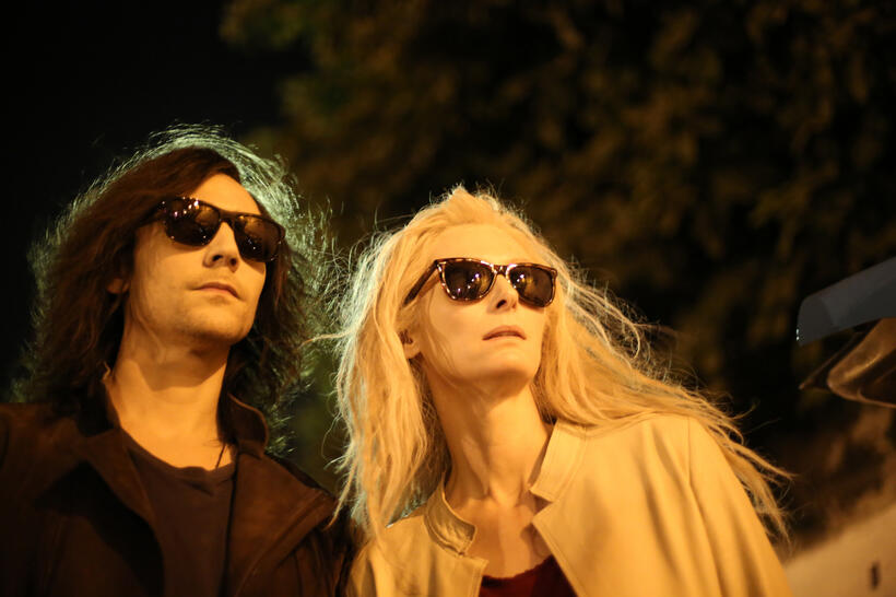 Tom Hiddleston as Adam and Tilda Swinton as Eve in "Only Lovers Left Alive."