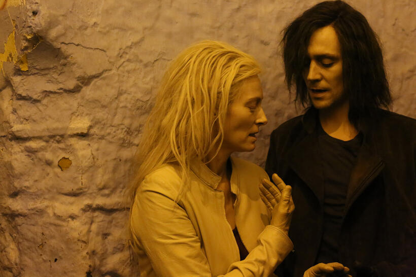 Tilda Swinton as Eve and Tom Hiddleston as Adam in "Only Lovers Left Alive."