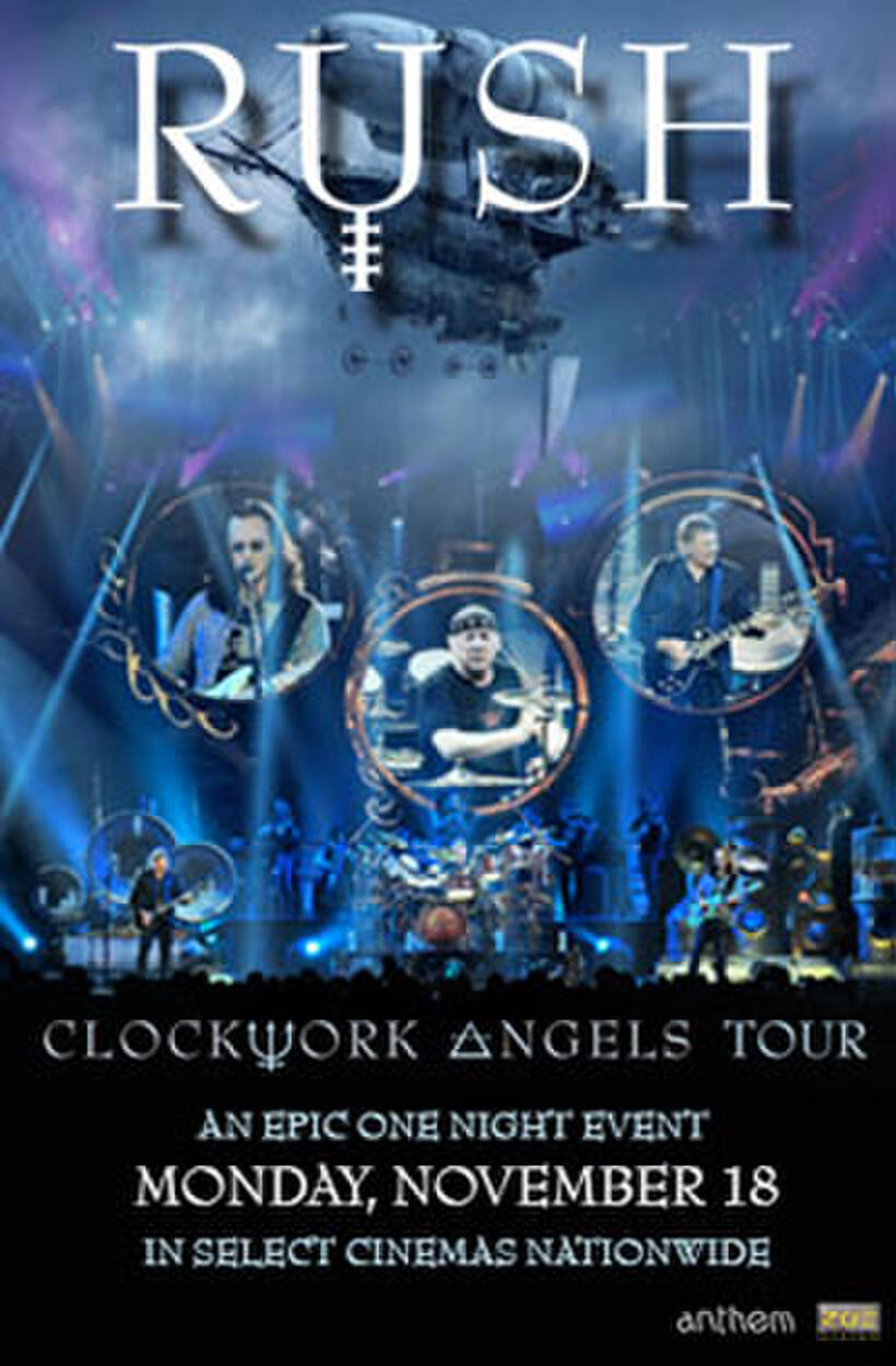 Poster art for "RUSH Clockwork Angels Tour."
