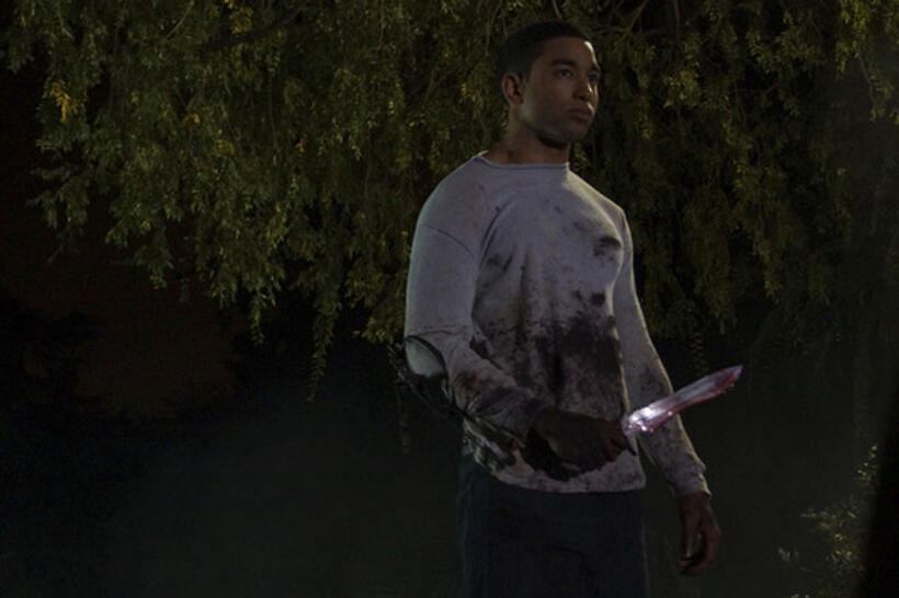 Tom Williamson as Terry Stankus in the horror comedy “ALL CHEERLEADERS DIE"