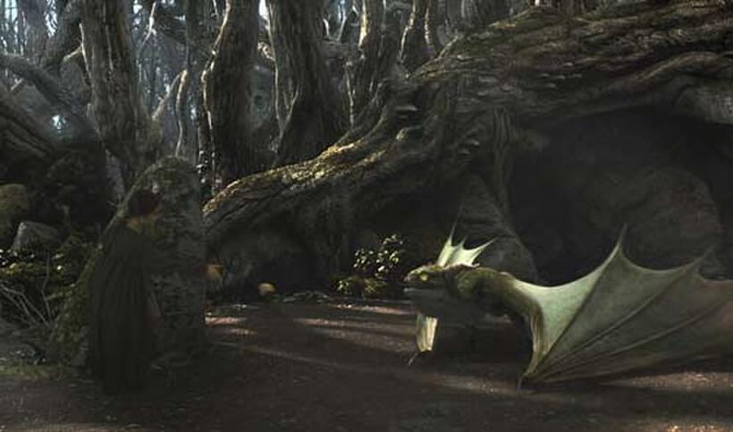 A scene from "Dragons: Real Myths and Unreal Creatures."
