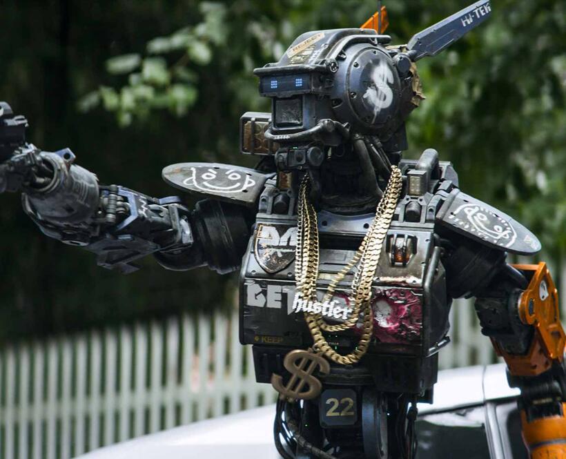 A scene from "Chappie."