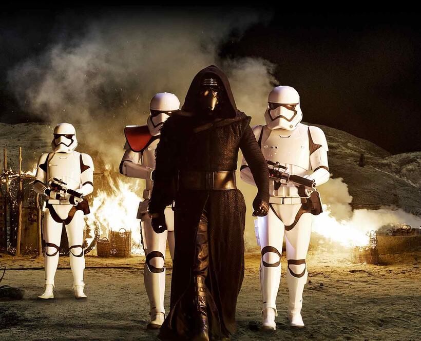 A scene from "Star Wars: Episode VII - The Force Awakens."