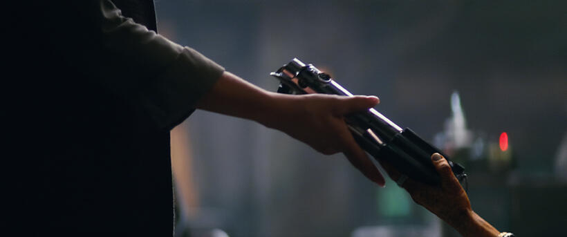 A scene from "Star Wars: Episode VII - The Force Awakens."