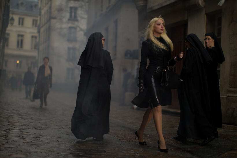 Amber Heard in "3 Days to Kill."