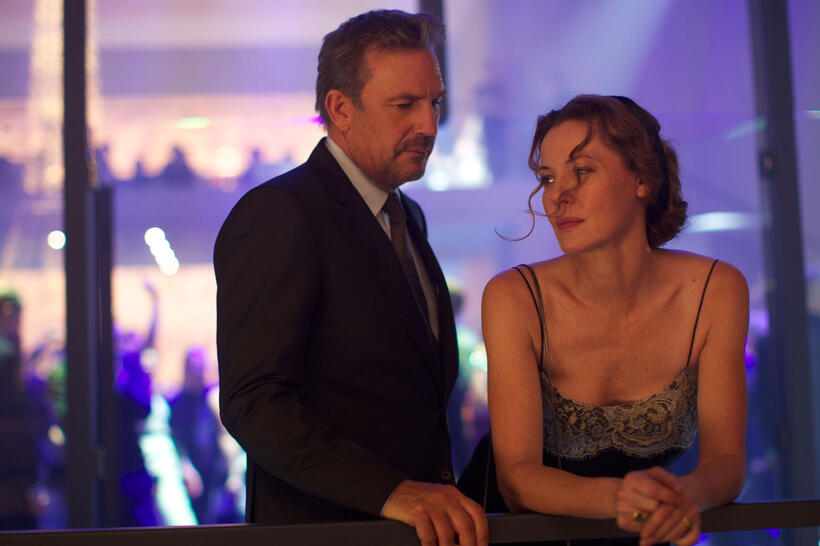 Kevin Costner and Connie Nielsen in "3 Days to Kill."