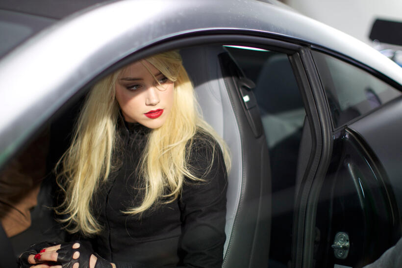 Amber Heard in "3 Days to Kill."