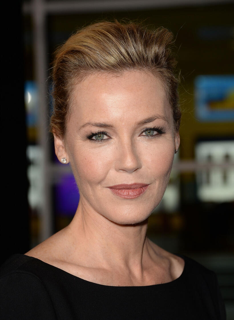 Connie Nielsen at the California premiere of "3 Days to Kill."