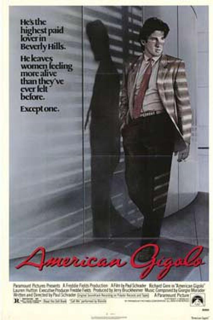 Poster art for "American Gigolo."