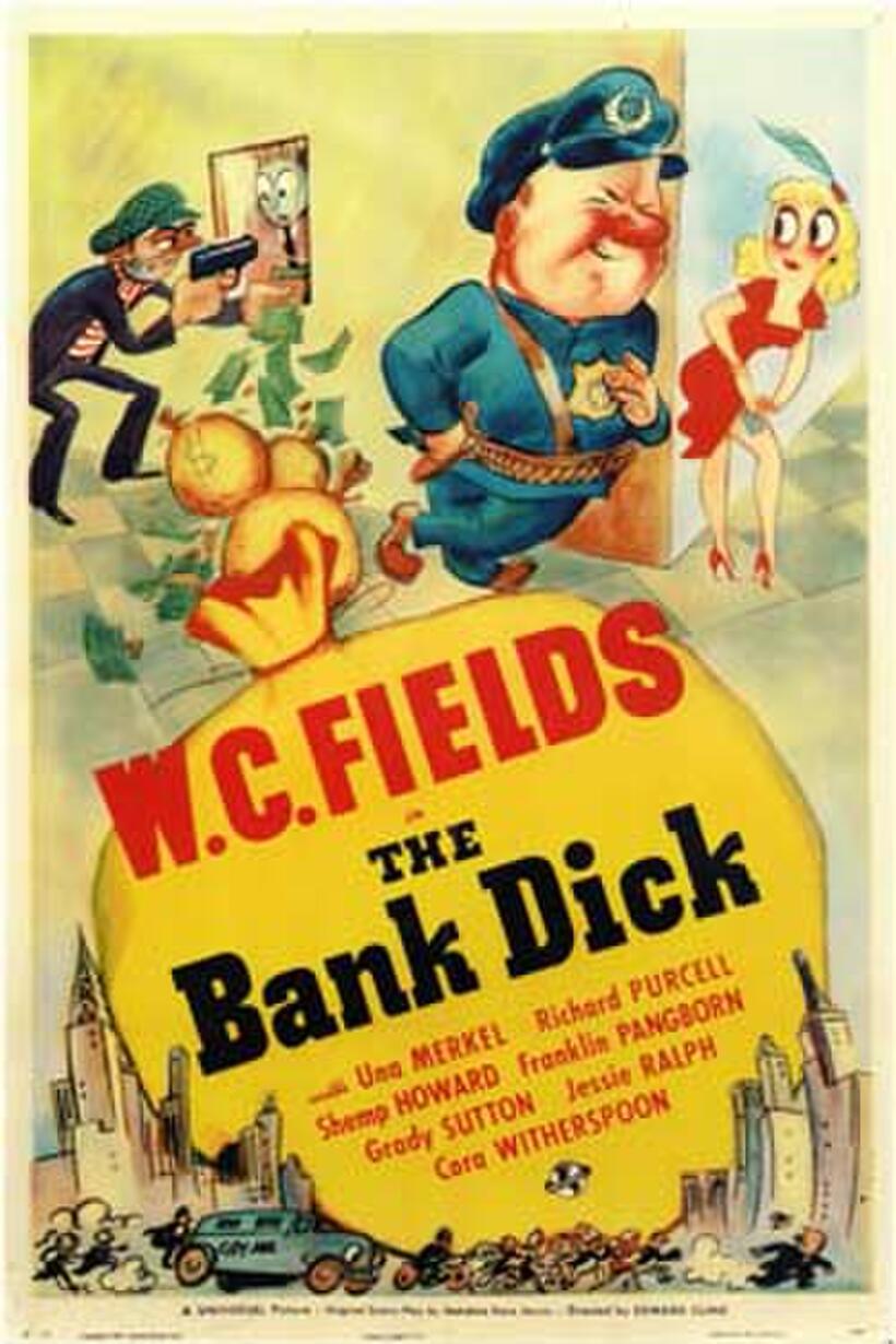 Poster art for "The Bank Dick."
