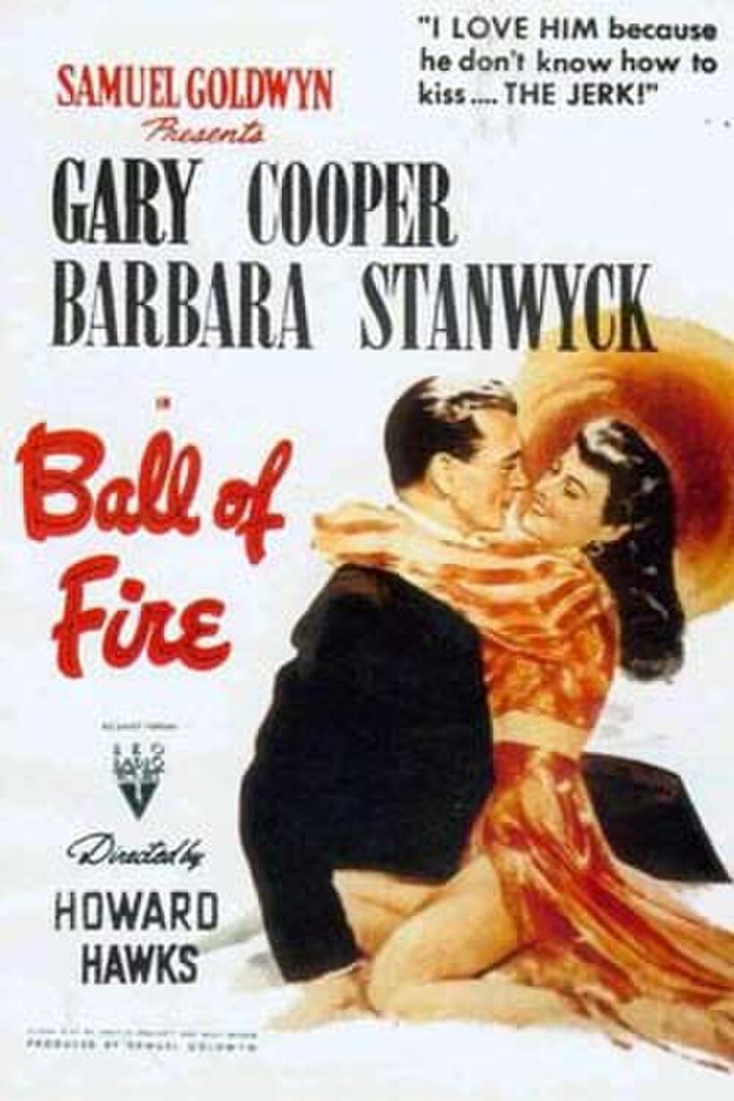 Poster art for "Ball of Fire."