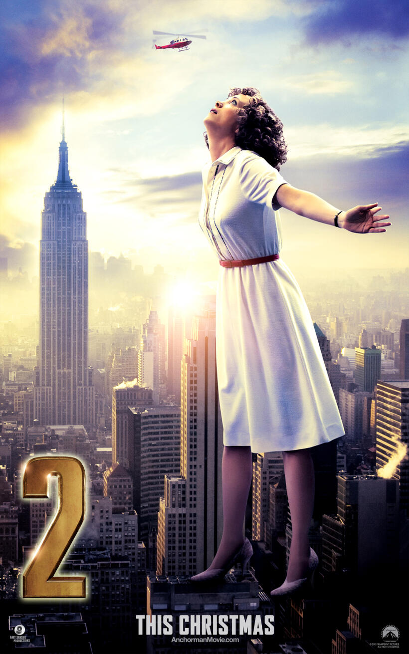 Poster art for "Anchorman 2: The Legend Continues."