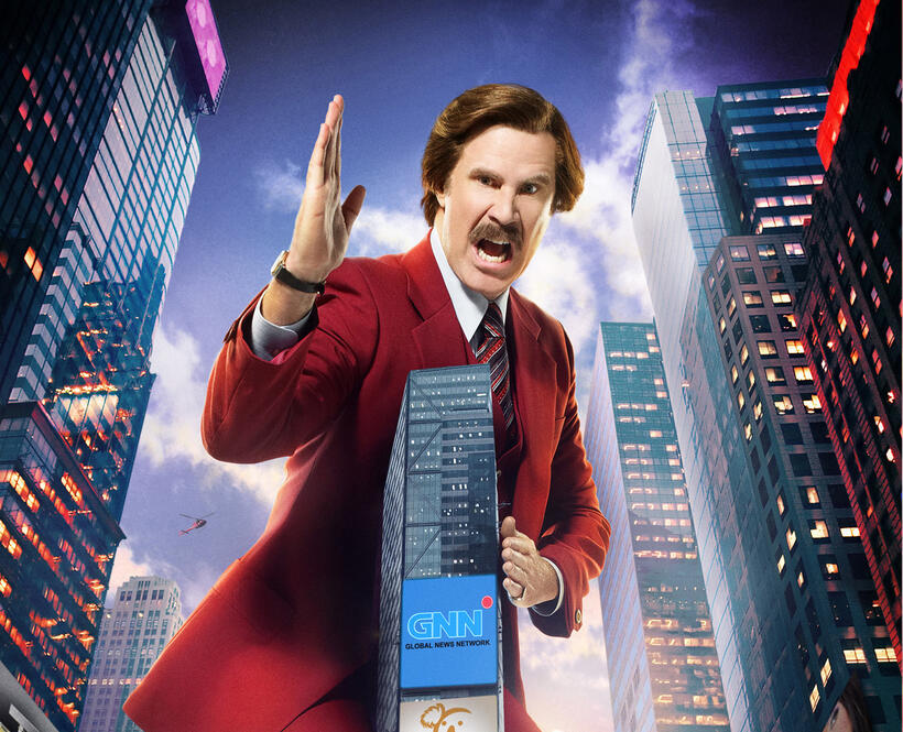 A scene from "Anchorman 2: The Legend Continues"
