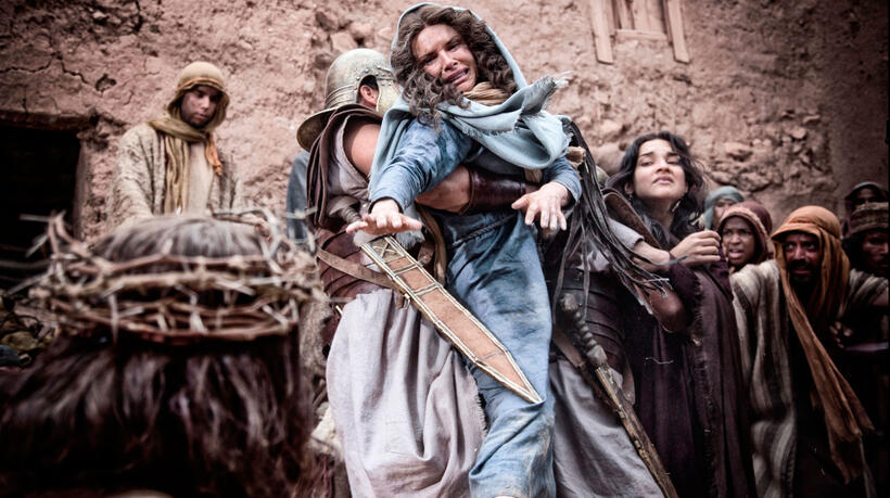 Roma Downey as Mary in "Son Of God."