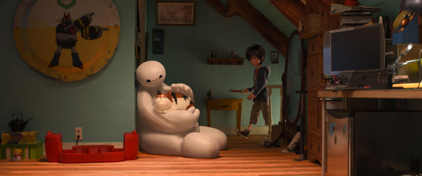 A scene from "Big Hero 6."