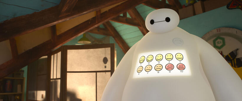 A scene from "Big Hero 6."