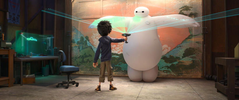 A scene from "Big Hero 6."