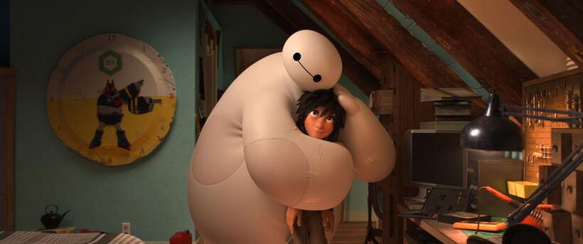 A scene from "Big Hero 6."