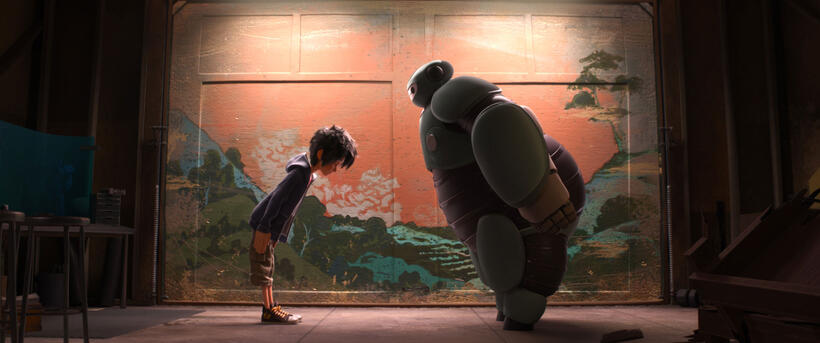 A scene from "Big Hero 6."