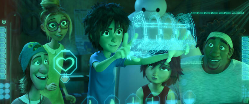 A scene from "Big Hero 6."