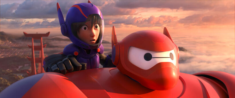 A scene from "Big Hero 6."