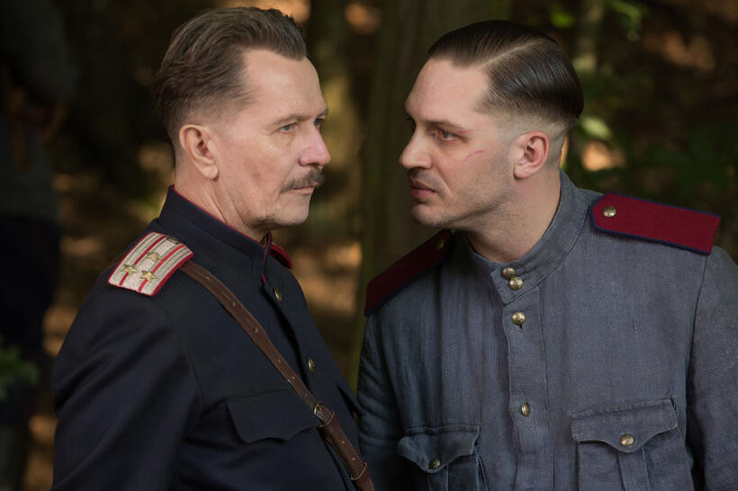Gary Oldman and Tom Hardy in "Child 44."