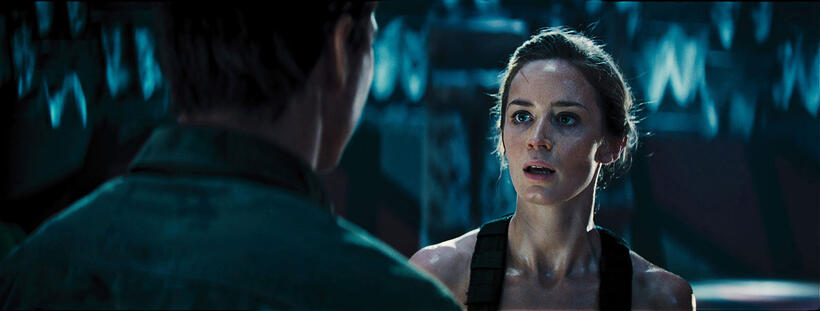 Emily Blunt as Rita Vrataski in "Edge of Tomorrow."