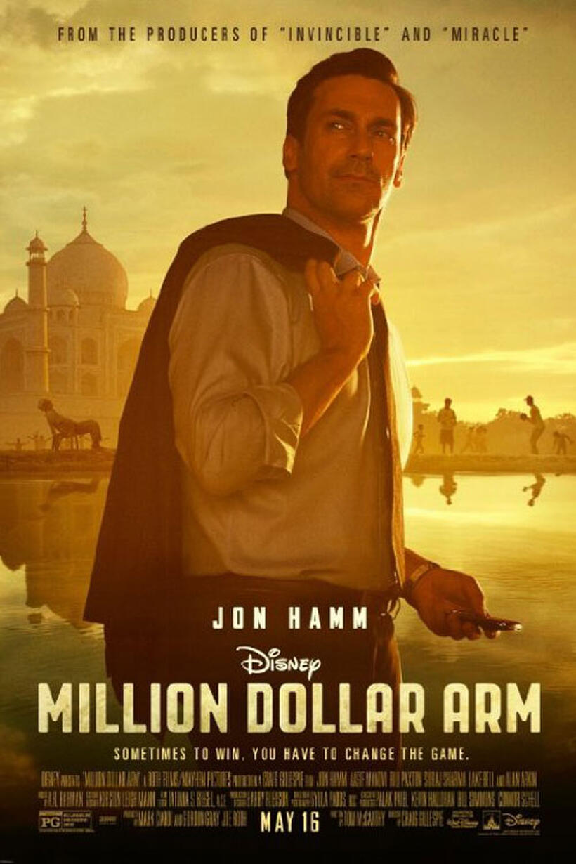 Poster art for "Million Dollar Arm."