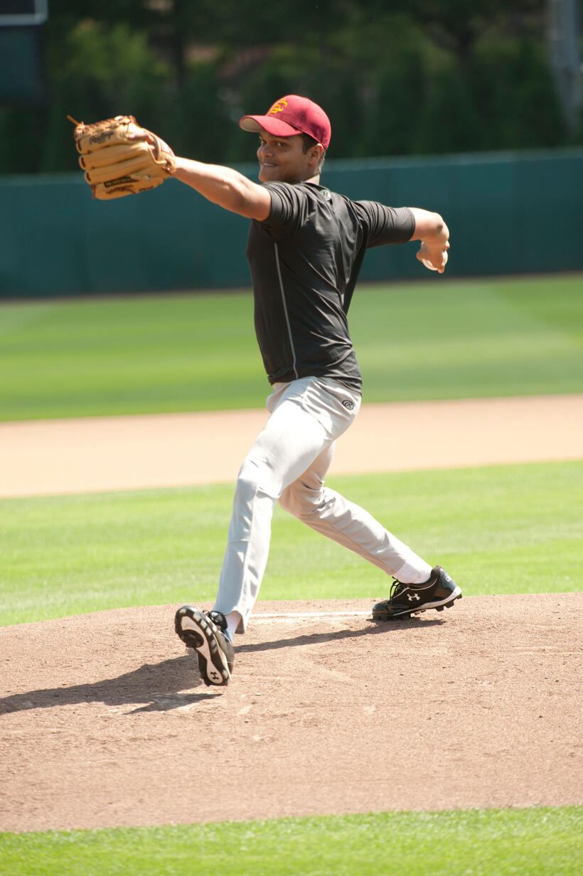 Madhur Mittal as Dinesh in "Million Dollar Arm."