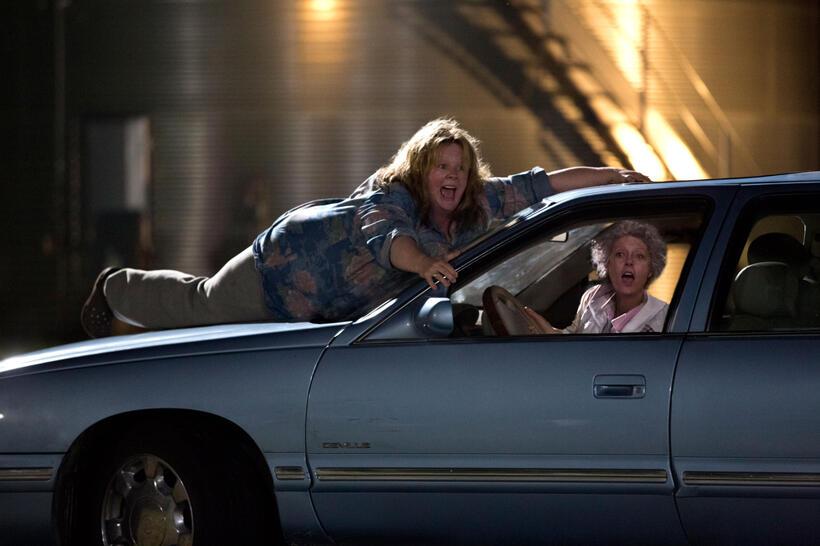Melissa Mccarthy as Tammy and Susan Sarandon as Pearl in "Tammy."
