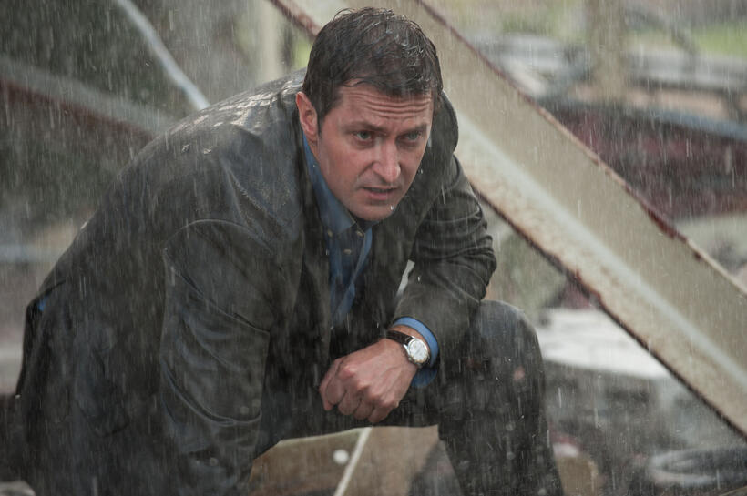 Richard Armitage as Gary in "Into the Storm."