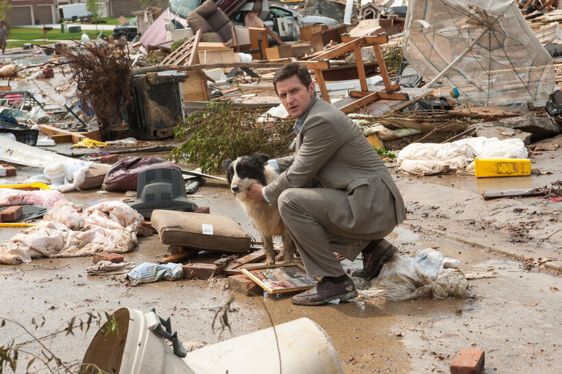 Richard Armitage as Gary in "Into the Storm."