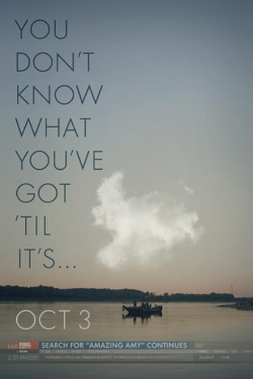 Poster art for "Gone Girl."