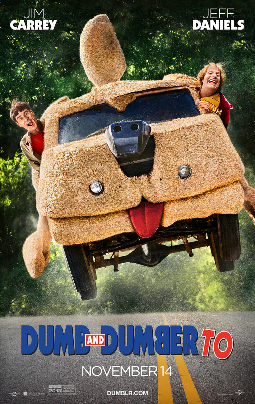 Poster art for "Dumb and Dumber To."