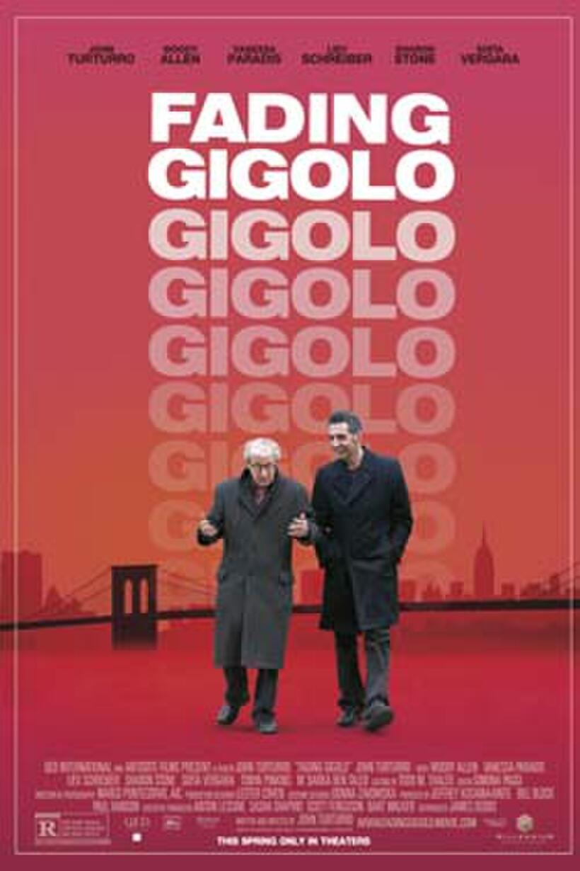 Poster art for "Fading Gigolo."