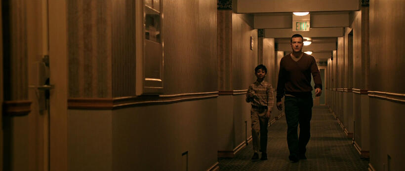 Rohan Chand as Chaitanya Chopra and Jason Bateman as Guy Trilby in "Bad Words."