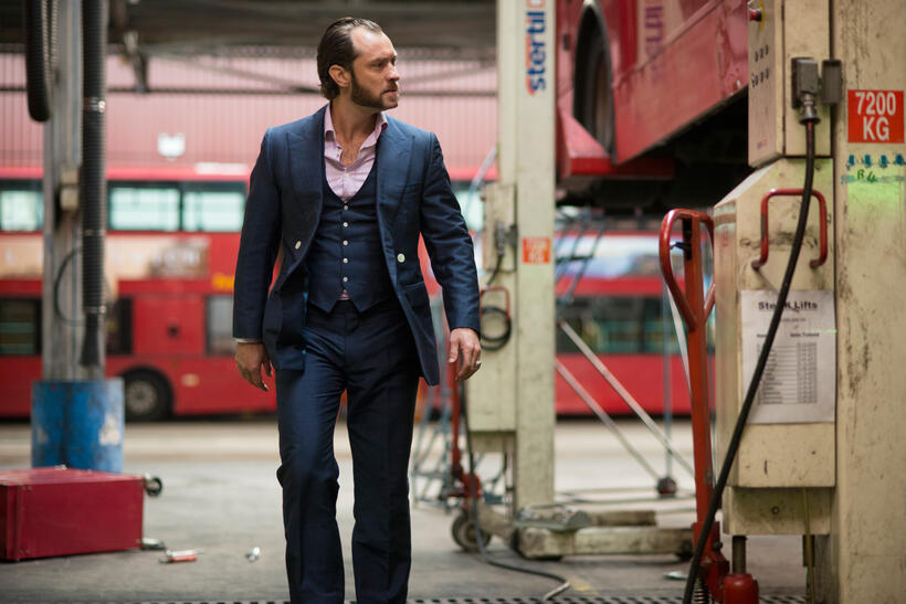 Jude Law as Dom Hemingway in "Dom Hemingway."