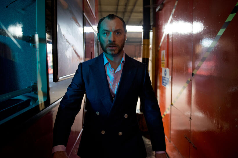 Jude Law as Dom Hemingway in "Dom Hemingway."