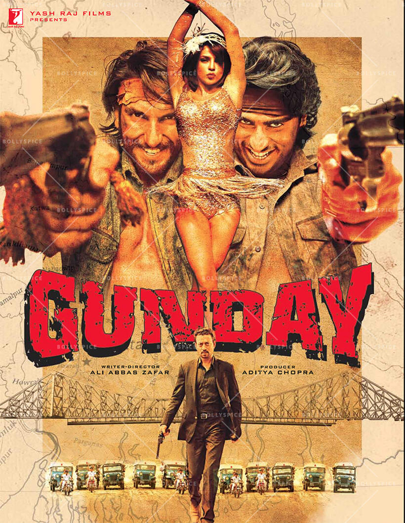 Poster art for "Gunday."