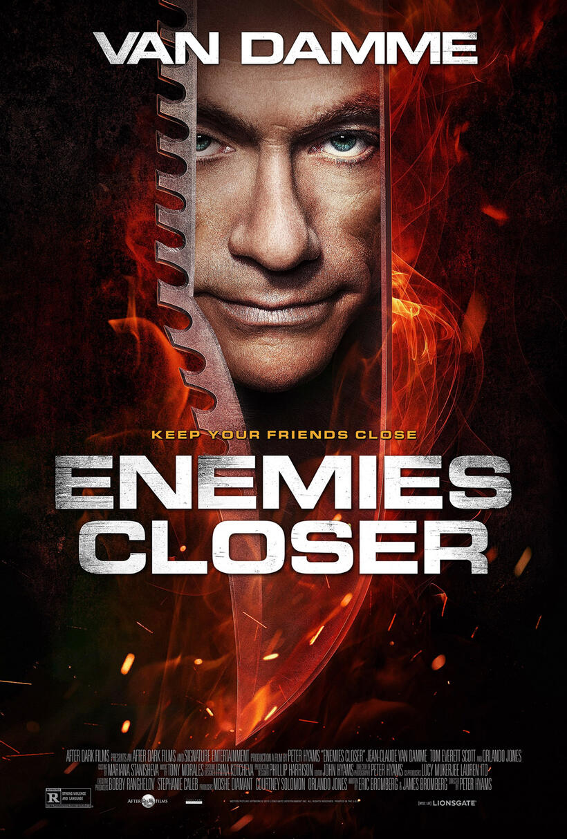 Poster art for "Enemies Closer."