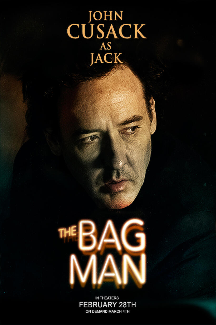 John Cusack as Jack in "The Bag Man."