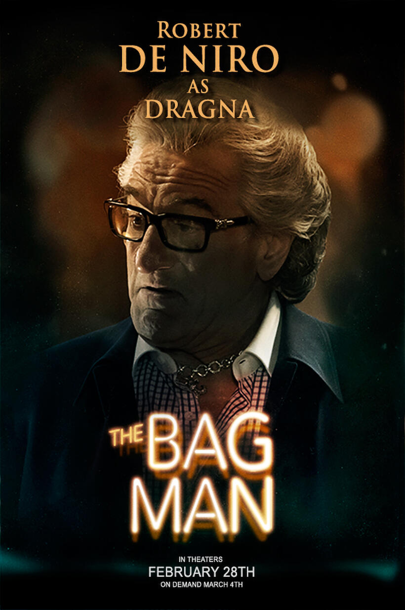 Robert DeNiro as Dragna in "The Bag Man."