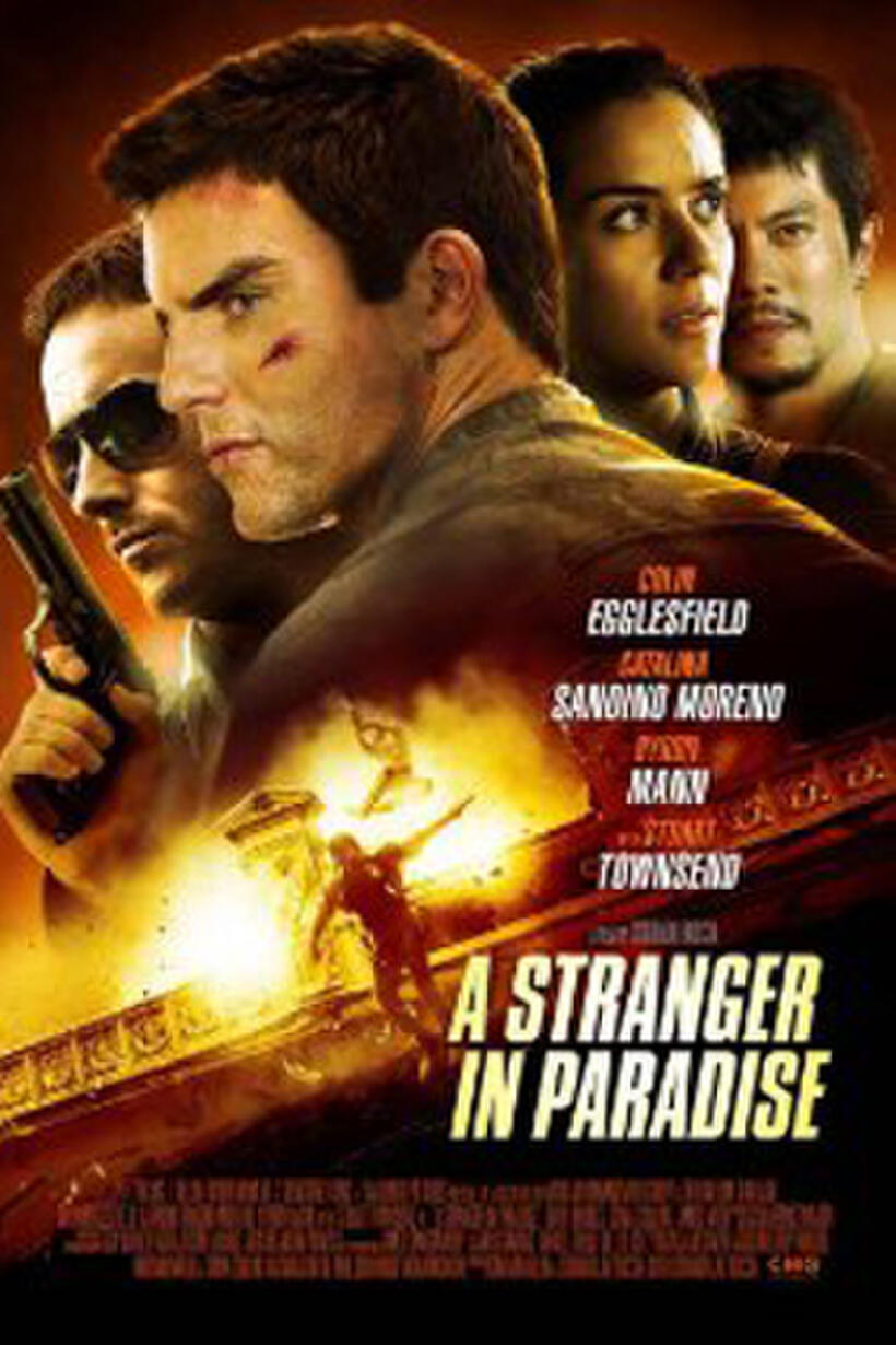 Poster art for "A Stranger in Paradise"