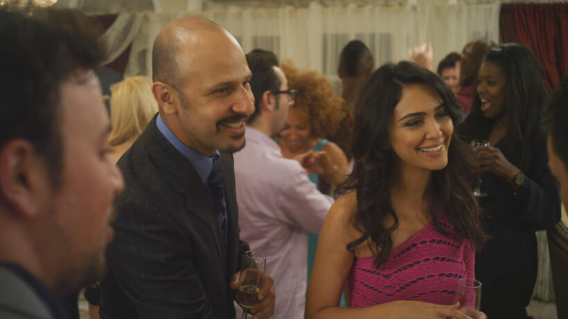Maz Jobrani and Nazanin Boniadi in "Shirin in Love."